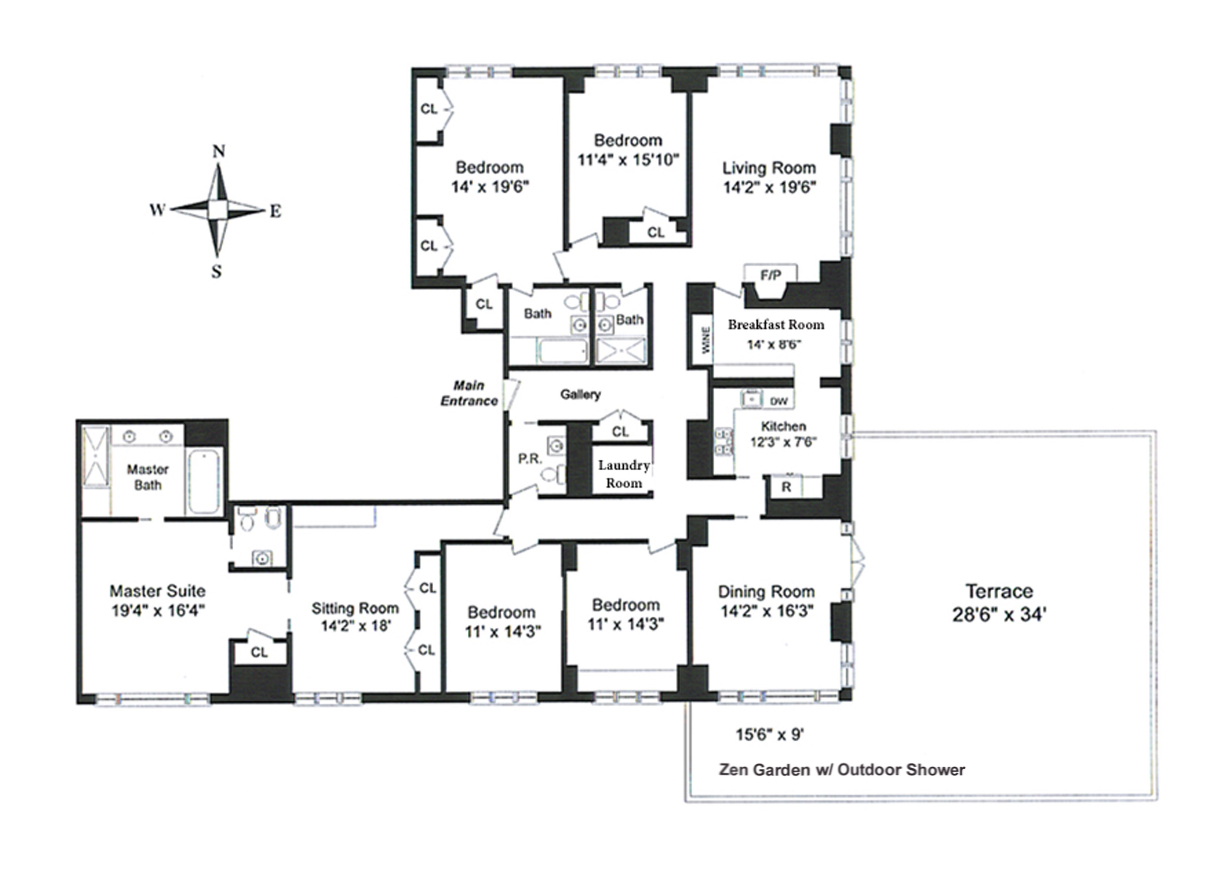 Upper West Side 5 Beds Condo Apartment For Sale, Lincoln Center
